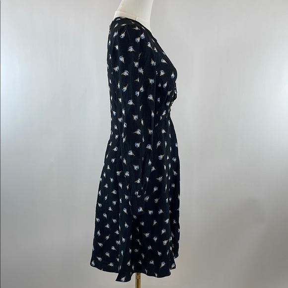 Rebecca Taylor Long Sleeve Brigette Dress, 0 - Picture 11 of 13